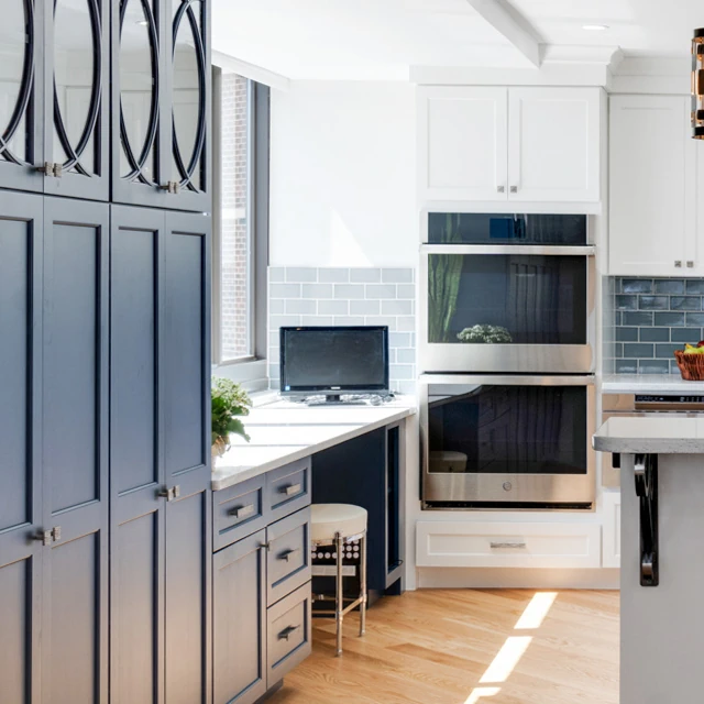 Cabinetry. Custom grade cabinets floor to ceiling for spacious functionality.